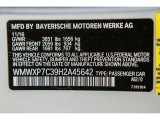 2017 Hardtop Color Code for White Silver Metallic - Color Code: A62