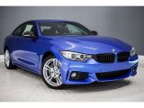 Estoril Blue Metallic BMW 4 Series in 2017