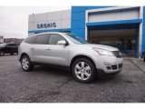 2017 Silver Ice Metallic Chevrolet Traverse LT #118483040