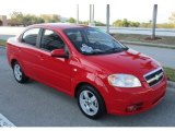 2007 Chevrolet Aveo Victory Red