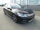 2016 Crystal Black Pearl Honda Accord Sport Sedan #118483118