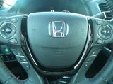 2017 Honda Ridgeline RTL-E AWD Black Edition Steering Wheel