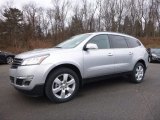 2017 Silver Ice Metallic Chevrolet Traverse LT AWD #118505276