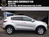 2017 Sparkling Silver Kia Sportage LX AWD #118538093