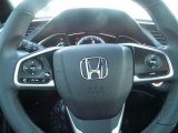 2017 Honda Civic EX-L Coupe Steering Wheel