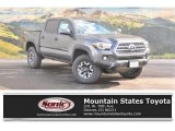 2017 Magnetic Gray Metallic Toyota Tacoma TRD Off Road Double Cab 4x4 #118565868