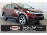 2017 Basque Red Pearl II Honda CR-V LX AWD #118565903