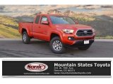 2017 Inferno Orange Toyota Tacoma SR5 Access Cab 4x4 #118575381