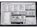 2017 BMW i8  Window Sticker
