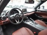 2017 Mazda MX-5 Miata RF Grand Touring Tan Interior