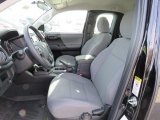 2017 Toyota Tacoma SR Access Cab 4x4 Cement Gray Interior