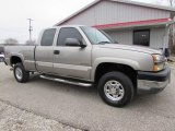 2003 Chevrolet Silverado 2500HD LT Extended Cab 4x4 Front 3/4 View