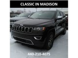 2017 Diamond Black Crystal Pearl Jeep Grand Cherokee Limited 4x4 #118602706
