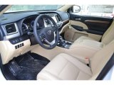 2017 Toyota Highlander Limited AWD Almond Interior