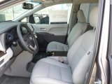2017 Toyota Sienna XLE AWD Ash Interior
