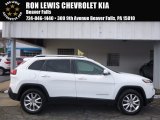 2014 Bright White Jeep Cherokee Limited 4x4 #118602310