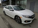 White Orchid Pearl Honda Civic in 2017