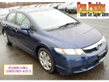 2009 Royal Blue Pearl Honda Civic LX Sedan #118602205