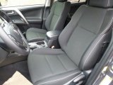 2017 Toyota RAV4 XLE AWD Hybrid Black Interior