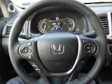 2017 Honda Ridgeline RTL-T AWD Steering Wheel