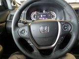 2017 Honda Ridgeline RTL AWD Steering Wheel