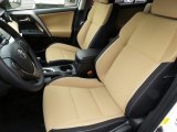 2017 Toyota RAV4 XLE AWD Hybrid Nutmeg Interior