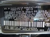 2017 Yaris Color Code for Magnetic Gray Metallic - Color Code: 1G3