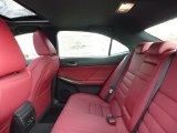 2017 Lexus IS 350 F Sport AWD Rear Seat