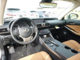 2017 Lexus IS 300 AWD Flaxen Interior