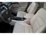 2017 Honda Accord EX-L V6 Sedan Ivory Interior