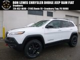 2017 Bright White Jeep Cherokee Trailhawk 4x4 #118667939