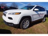 2017 Bright White Jeep Cherokee Latitude #118667999