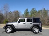 2017 Billet Silver Metallic Jeep Wrangler Unlimited Sport 4x4 #118667852