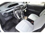 2017 Toyota Prius c One Gray Interior