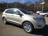 White Gold Metallic Ford Edge in 2017