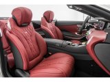 2017 Mercedes-Benz S 550 Cabriolet designo Bengal Red/Black Interior