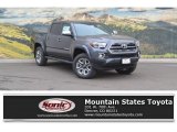 2017 Magnetic Gray Metallic Toyota Tacoma Limited Double Cab 4x4 #118694589