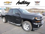 2017 Black Chevrolet Silverado 1500 LT Double Cab 4x4 #118694911