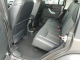 2017 Jeep Wrangler Unlimited Rubicon 4x4 Rear Seat