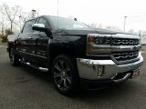 2017 Black Chevrolet Silverado 1500 LTZ Crew Cab 4x4 #118722335