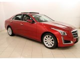2014 Red Obsession Tintcoat Cadillac CTS Luxury Sedan AWD #118732333