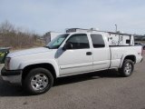 2003 Summit White Chevrolet Silverado 1500 LS Extended Cab 4x4 #118732393