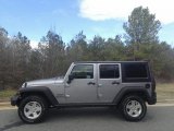 2017 Billet Silver Metallic Jeep Wrangler Unlimited Sport 4x4 #118731965