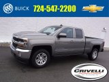 2017 Pepperdust Metallic Chevrolet Silverado 1500 LT Double Cab 4x4 #118732298