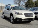 Crystal White Pearl Subaru Outback in 2016