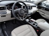 2017 Kia Sorento EX Stone Beige Interior