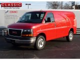 2017 Cardinal Red GMC Savana Van 2500 Cargo #118763041