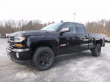 2017 Black Chevrolet Silverado 1500 LT Double Cab 4x4 #118762981