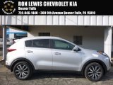 2017 Sparkling Silver Kia Sportage EX AWD #118762917