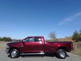 2017 Delmonico Red Pearl Ram 3500 Laramie Longhorn Crew Cab 4x4 Dual Rear Wheel #118762735
